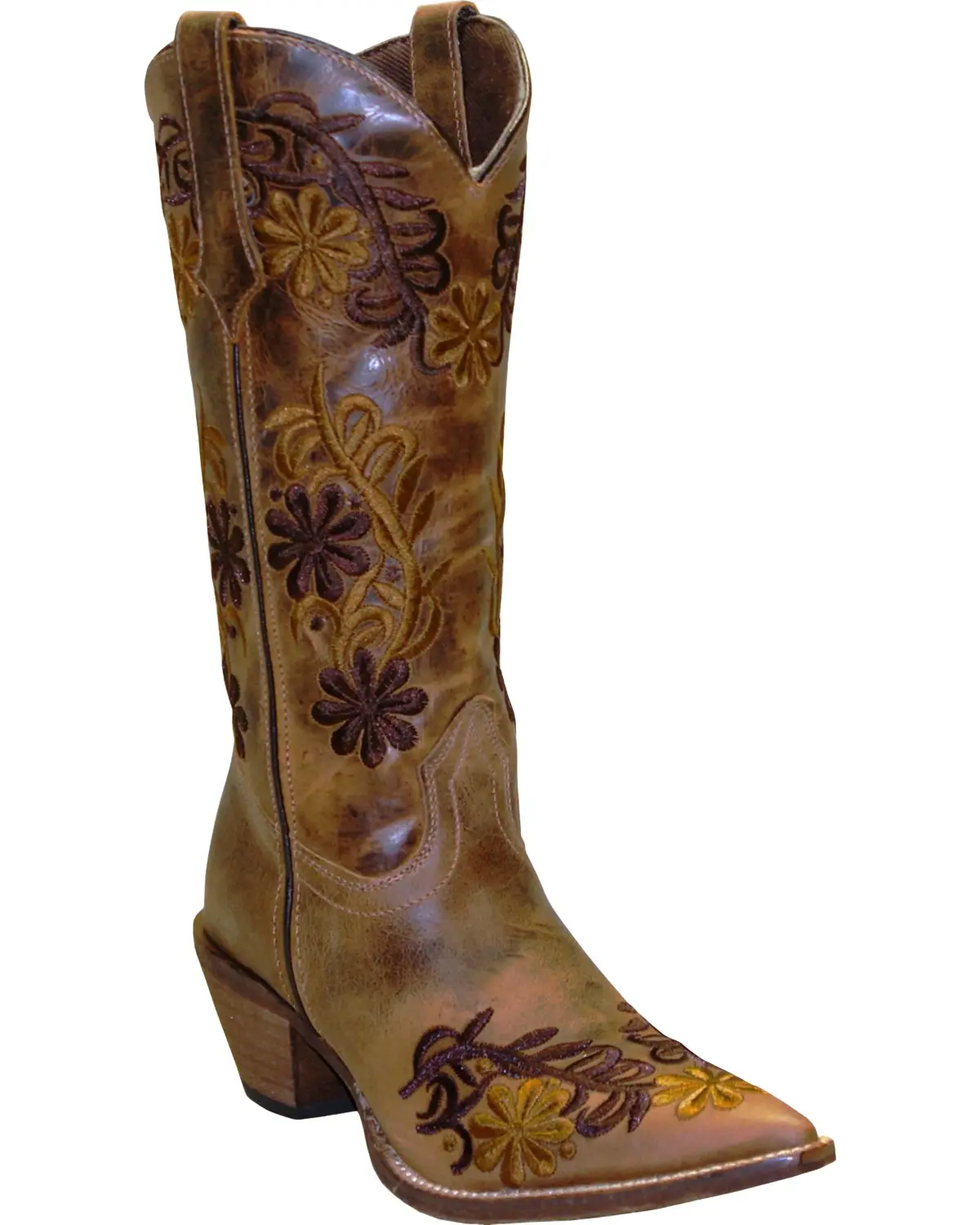 Abilene Women's Women'S Floral Western Boot Snip Toe - 5024