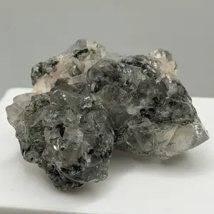Black Inclusion Apophyllite Cluster