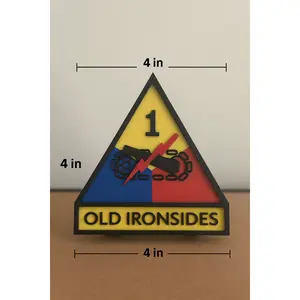 1st Armored Division Patch Display