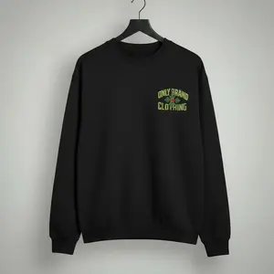 ONLY BRAND Clothing OBC "Jungle Camo" Sweater - Orange Berries Camouflage Design