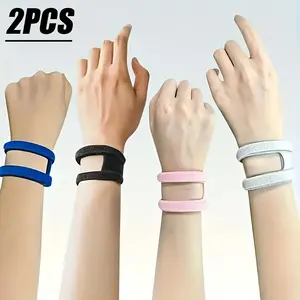Adjustable Wrist Support Straps, High Elasticity Wrist Compression Band, Comfortable Wrist Brace for Sports & Daily Use
