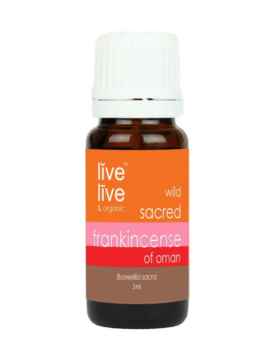 frankincense sacred of oman essential oil, 5ml, live organic