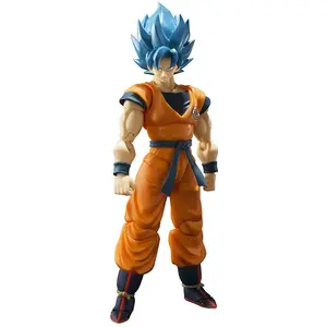 SH Figuarts DBZ Super Saiyan God Blue Goku Action Figure Collectible Model Toy for Dragon Ball Z Fans