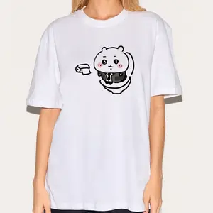 Funny Chiikawa Toilet At Work Shirt, Cute Japanese Anime Manga Inspired Sweatshirt, Unisex Shirt, Birthday gift for Men Women