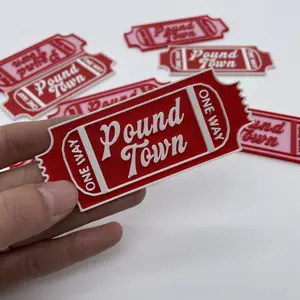 Pound Town One-Way Ticket – Playful Valentine’s Day Gift for Couples with a Sense of Humor