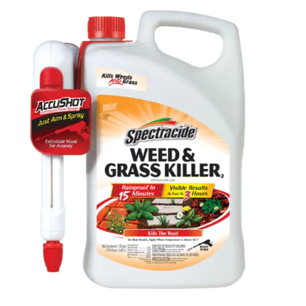 Ready-to-Use Weed & Grass Killer, 1.33 Gal with Sprayer, Outdoor Weed Control for Lawn & Garden (Home Care Supplies)