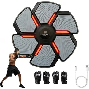 Boxing Machine,  Boxing Machine for Adults, Interactive Punching Trainer with Boxing Gloves, Adults   Boxing , 9 Modes & 9 Speeds