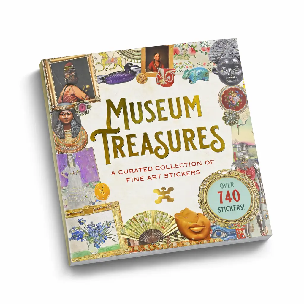 Museum Treasures Sticker Book (over 740 stickers!), Art Stickers