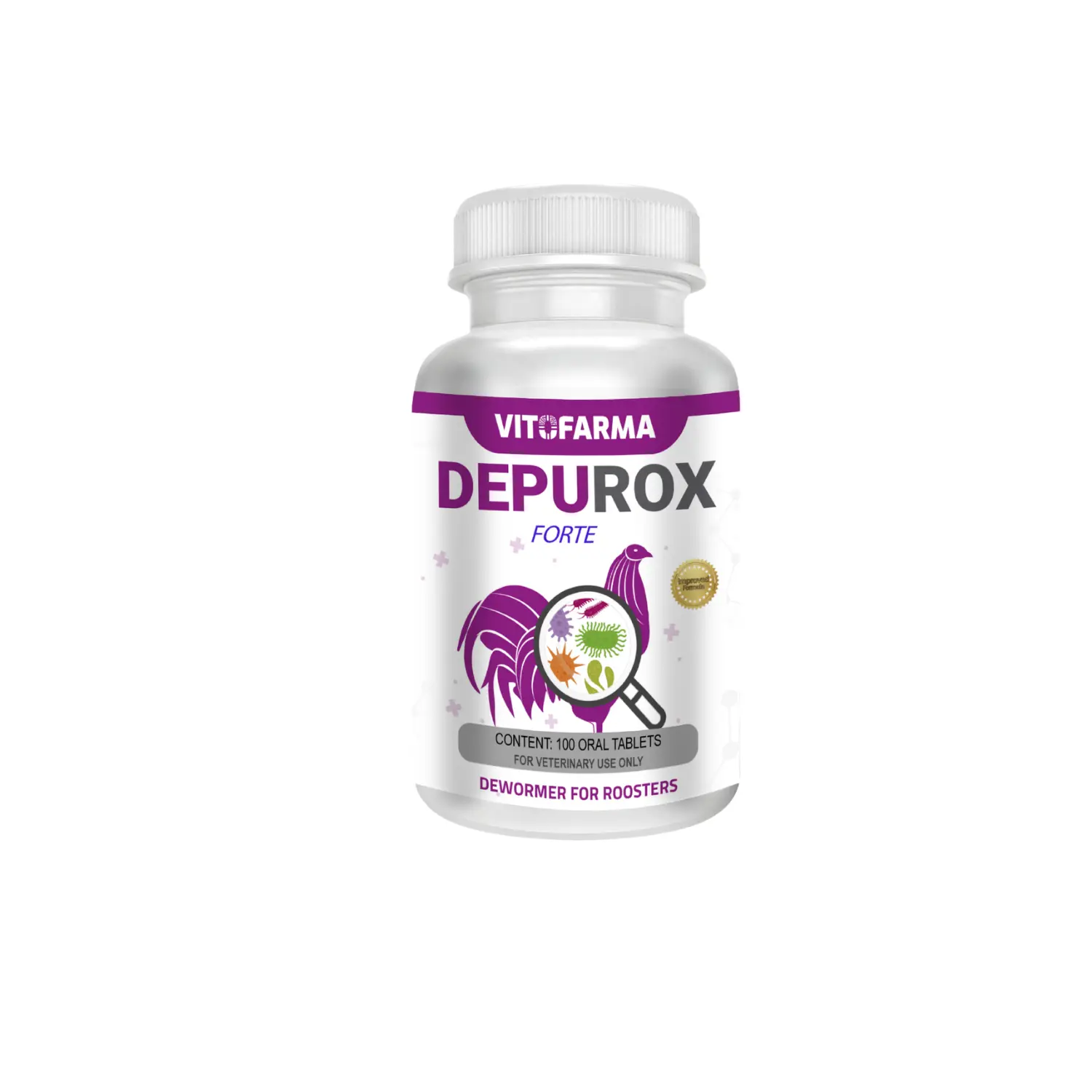 Digestive Support Supplement for Roosters, 100 Tablets
