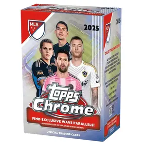 2025 Topps Chrome MLS Blaster (7 Packs Per Box, 4 Cards Per Pack)