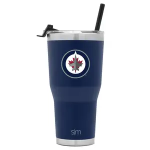 Simple Modern Officially Licensed NHL Cruiser Insulated Tumbler with Flip Lid and Straw - 30oz