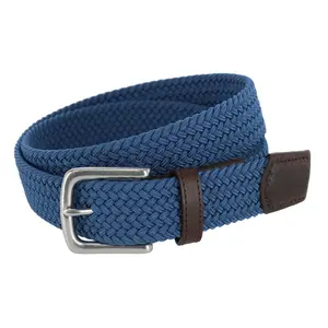 Trafalgar Sarge Solid Stretch Weave Limited Run Golf Belt, Fabric Stretch Belts