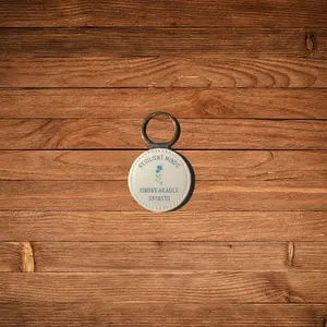 Resilient Minds, Unbreakable Spirits Keychain