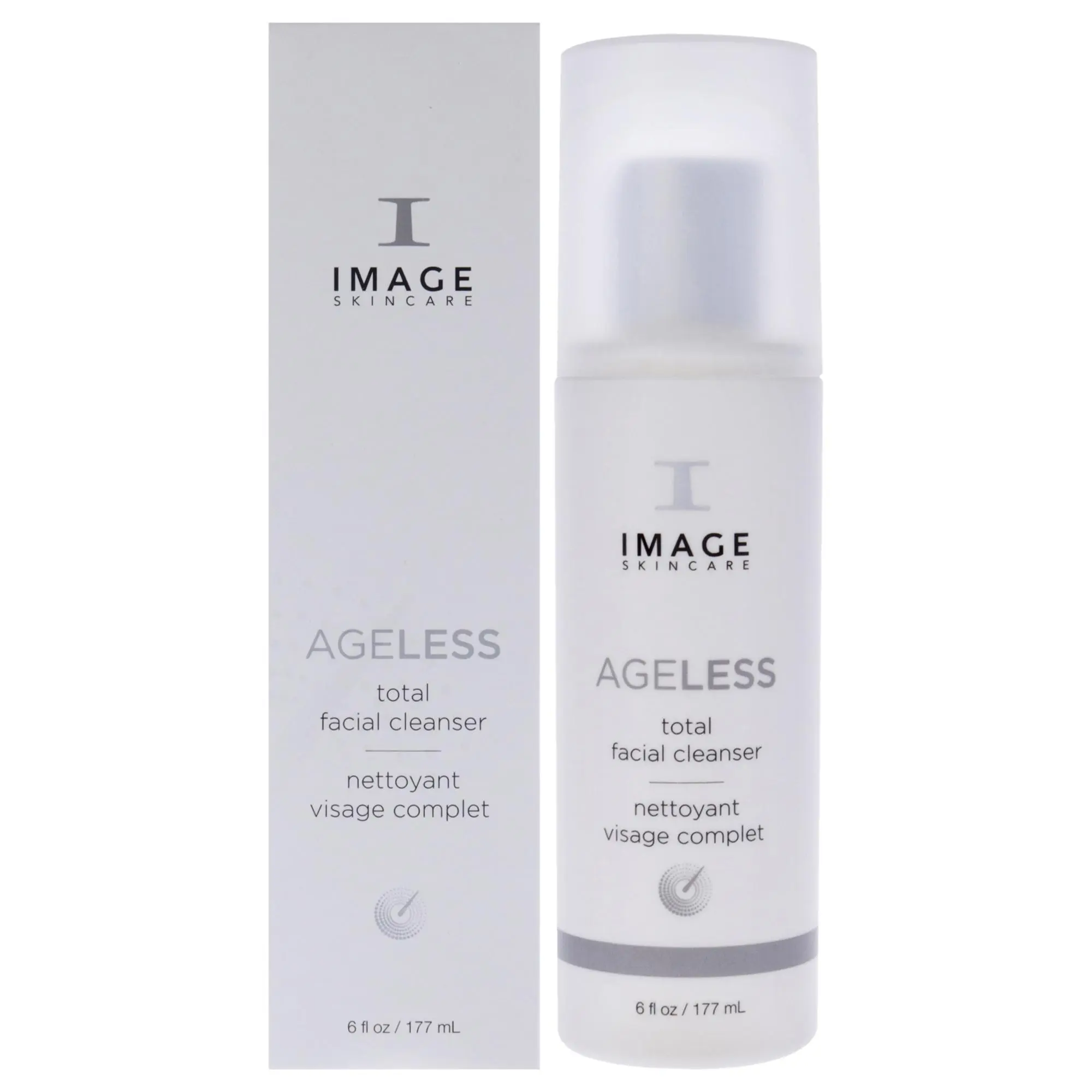 Ageless Total Facial Cleanser by Image - Unisex Daily Cleansing Cleanser, 6 fl oz