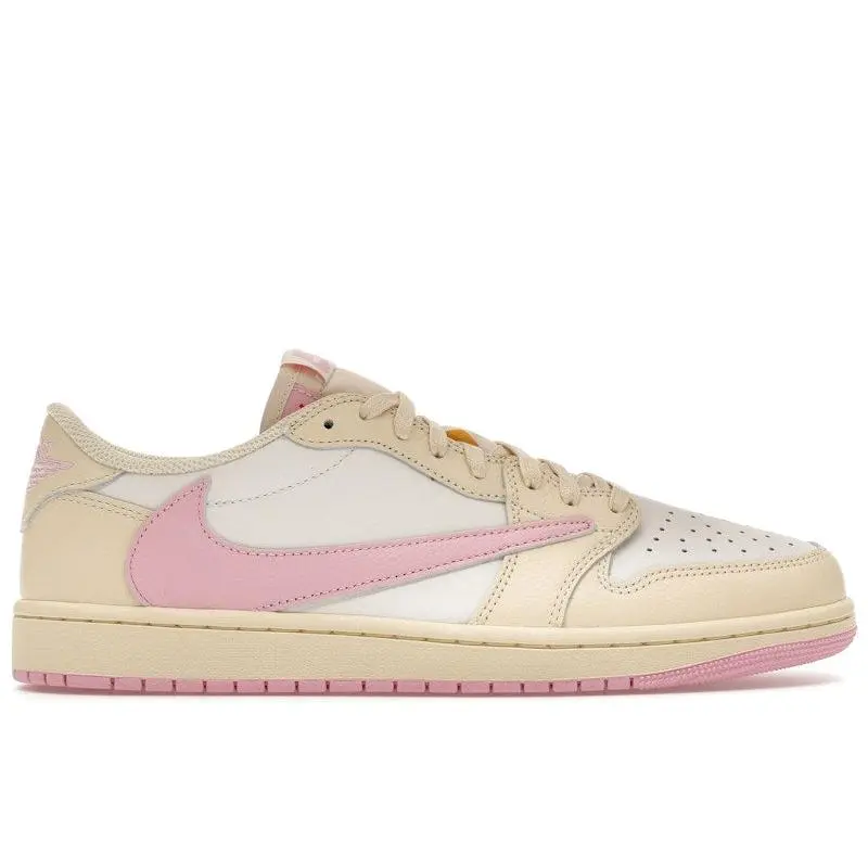 Jordan Men's 1 Retro Low OG SP Travis Scott Shy Pink Shoes, from StockX Jordan Men's 1 Retro Low OG SP Travis Scott Shy Pink Shoes, from StockX
