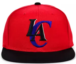 Mitchell & Ness Red/Blk NBA Los Angeles Clippers Reload 2.0 Snapback HWC
