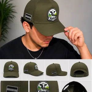 Gorra Olancho Verde Premium | Diseño Ganadero Ajustable Unisex