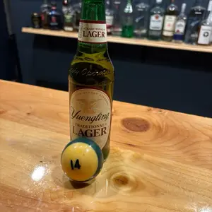 Number 14 Pool Ball Bottle Opener