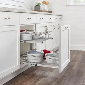 Rev-A-Shelf Kitchen Cabinet Pullout Shelf Organizer - Kitchen & Tabletop, Kitchen Organization, Cabinet & Pantry Organization