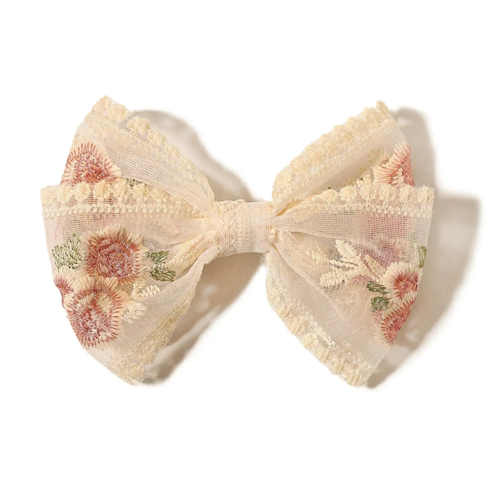 Three-color embroidery lace B