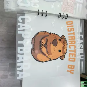 Capybara Designs easy DTF Heat Transfer HOT Peal Press Shirt Transfer