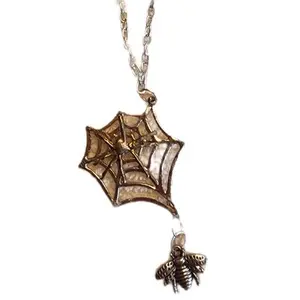 Bee caught in web Bee caught in web