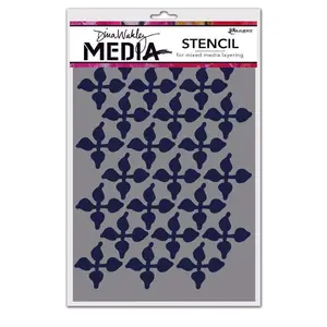 Dina Wakley Media Stencils Wallpaper