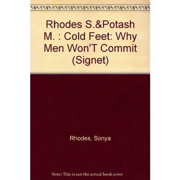 USED Book - Cold Feet: Why Men Don't Commit by Sonya Rhodes (Unknown) - english