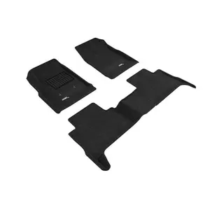 3D MAXpider 15-22 GMC Canyon Crew Cab Elegant 1st 2nd Row - Floor Mat Set (Black)