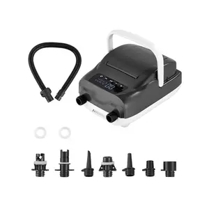 VEVOR Paddle Board Pump, 20PSI High Pressure, Rechargeable Battery - Powered, Dual Stage Electric SUP Air Pump with Auto - Off and Deflation Function, Ideal for Inflatable Paddle Board, Tent and MattressVEVOR Super Brand Day