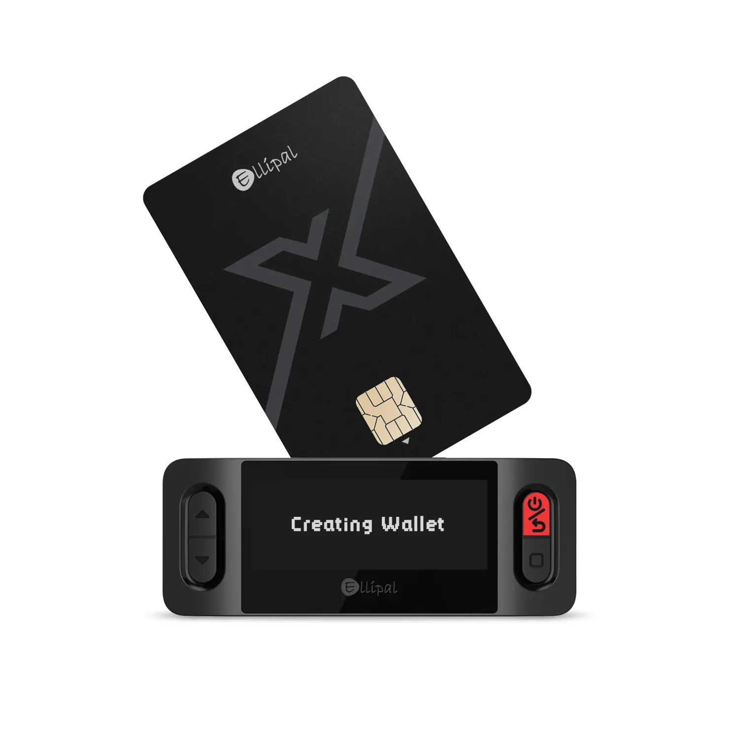 ELLIPAL X Card Crypto Cold Wallet - The Easiest NFC Cold Wallet - Secure Offline Storage for Bitcoin, Ethereum, NFTs, and 10,000+ Tokens