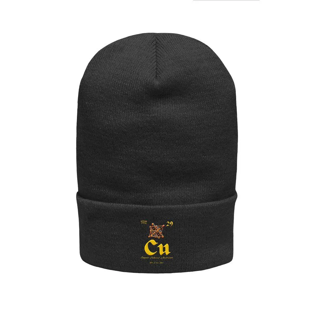 Copper Colored American Skull Cap