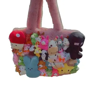 Oversized Adorable Kawaii Stuffed Animal Handbag Purse everyday handbag  addict