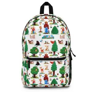 Smokey Bear Smokey Forest Animal Backpack, It's Your Forest Take Care Of It Gift Bag, Back to School Backpack