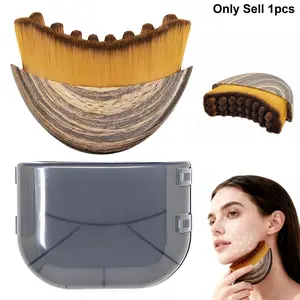 Lymphatic Contour Face Brush, Ergonomic Design for Precision Fit, Dry Lymphatic Drainage Massager, Ideal for Facial Care, Facial Beauty Instrument