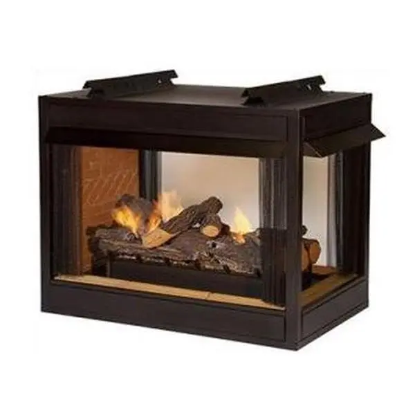 Wmh 36" Breckenridge Peninsula Premium Flush Front Circulating Firebox