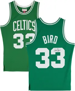Larry Bird Boston Celtics Autographed Green Mitchell & Ness Swingman Jersey - Fanatics Authentic Certified