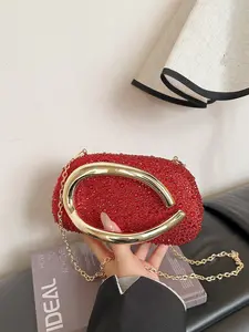 1pc Women's Casual Chic Elegant Evening Clutch Purse Fashion Rhinestone Design Exquisite and Versatile Perfect for Daily Commutes, Dates, and Parties Essential Evening Clutch for Women Ideal Gift Bling