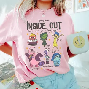 How Are You Feeling Shirt, Emotions In Out Characters Shirt, Joy Disgust Fear Sadness Anger Tee, InOut Movie Shirt