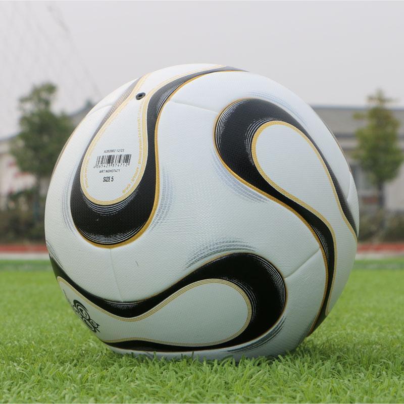 Size 5 Football, High Elastic and Wear Resistant Football, Football Training Ball for Indoor and Outdoor Training and Competitions, Soccer Balls