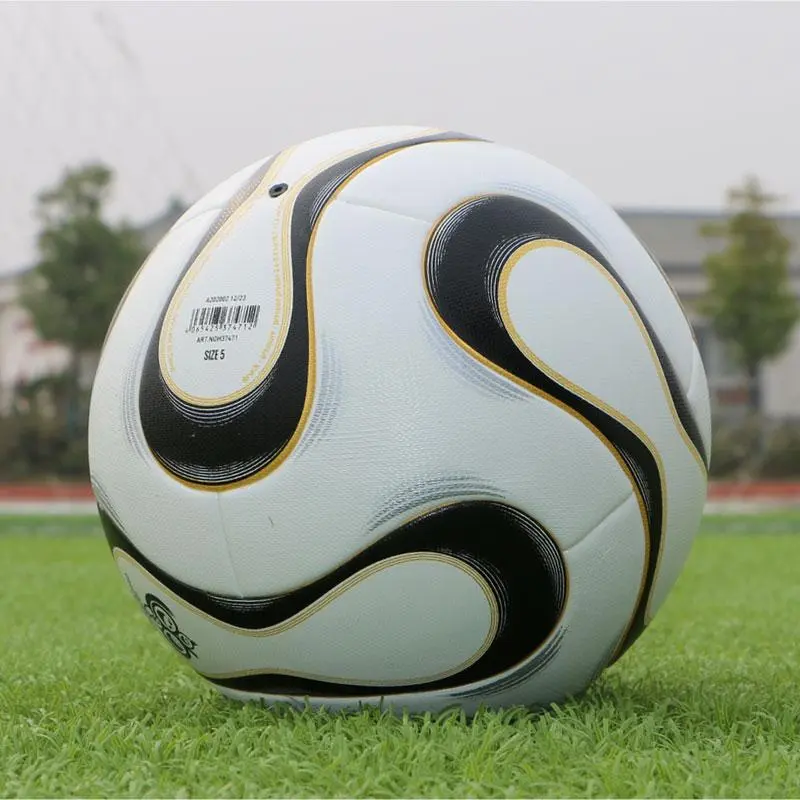 Size 5 Football, High Elastic and Wear Resistant Football, Football Training Ball for Indoor and Outdoor Training and Competitions, Soccer Balls