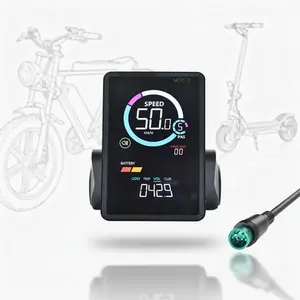 M7C-2 E-Bike Display – 5Pin Waterproof Wired LCD Screen, Multi-Voltage 18V–60V, Shockproof & Durable, Suitable for Electric Bikes & Scooters