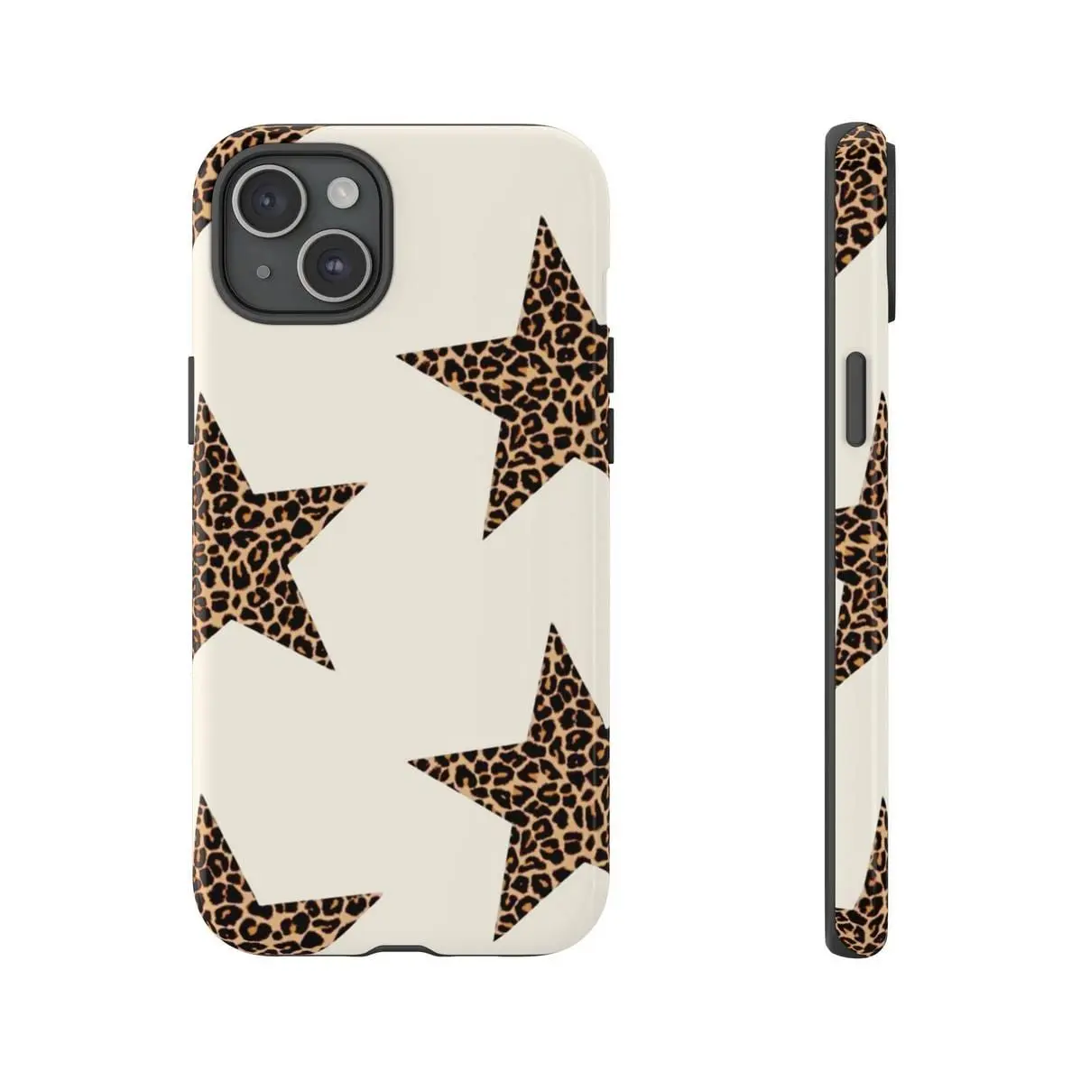 Trendy Leopard Star Phone Case Cream Cheetah Print Tough Phone Case for iPhone 17 16 15 14 13 12 11 X - TikTok Shop Trendy Leopard Star Phone Case Cream Cheetah Print Tough Phone Case for iPhone 17 16 15 14 13 12 11 X - TikTok Shop