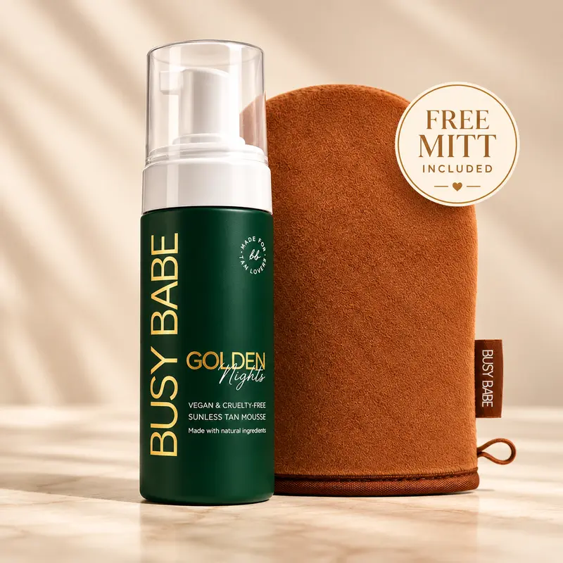 Golden Nights Self Tan Mousse w/Mitt Self Tanner Body Care