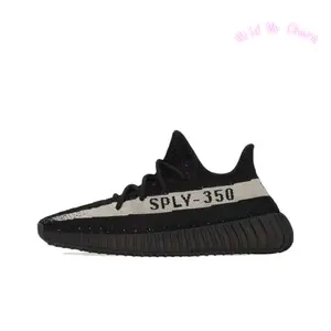 Off White Printed Wide Side Band Low Top Running Trainers, Breathable Speckled Black Stretch Knit Mesh Upper, Solid Black Ridged Foam Thick Cushioned Daily Lifestyle Footwear