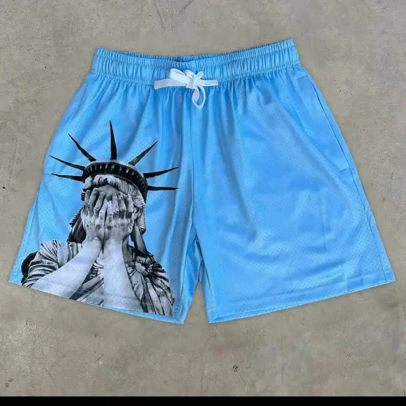 Statue of Liberty Designer Shorts