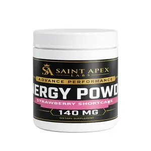 Energy Powder  Sugar Free For Smooth Sustained Focus (Strawberry Shortcake)