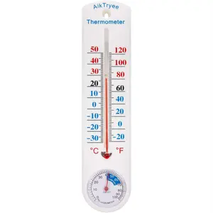 Outdoor/Indoor Thermometer Hygrometer Humidity Meter Thermometers Temperature Humidity Gauge Meter with Fahrenheit/Celsius℉/℃ for Patio Field Cellar Garden Humidors Greenhouse Closet by