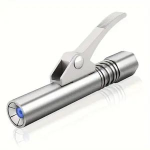 Butter nozzle, oil nozzle, locking clamp type high-pressure electric automatic pneumatic accessory, stainless steel