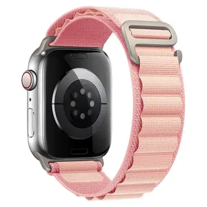 Compatible with Apple Ultra 3 Watch Band Trail Loop iWatch Band S11 Alpine Nylon SE3 Ocean Silicone